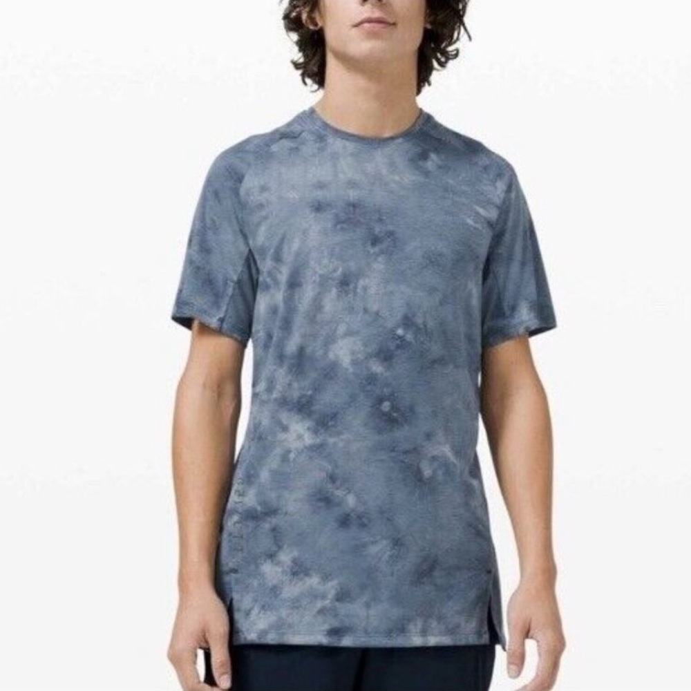 Lululemon Always Agile Short Sleeve Blue Fits Medium